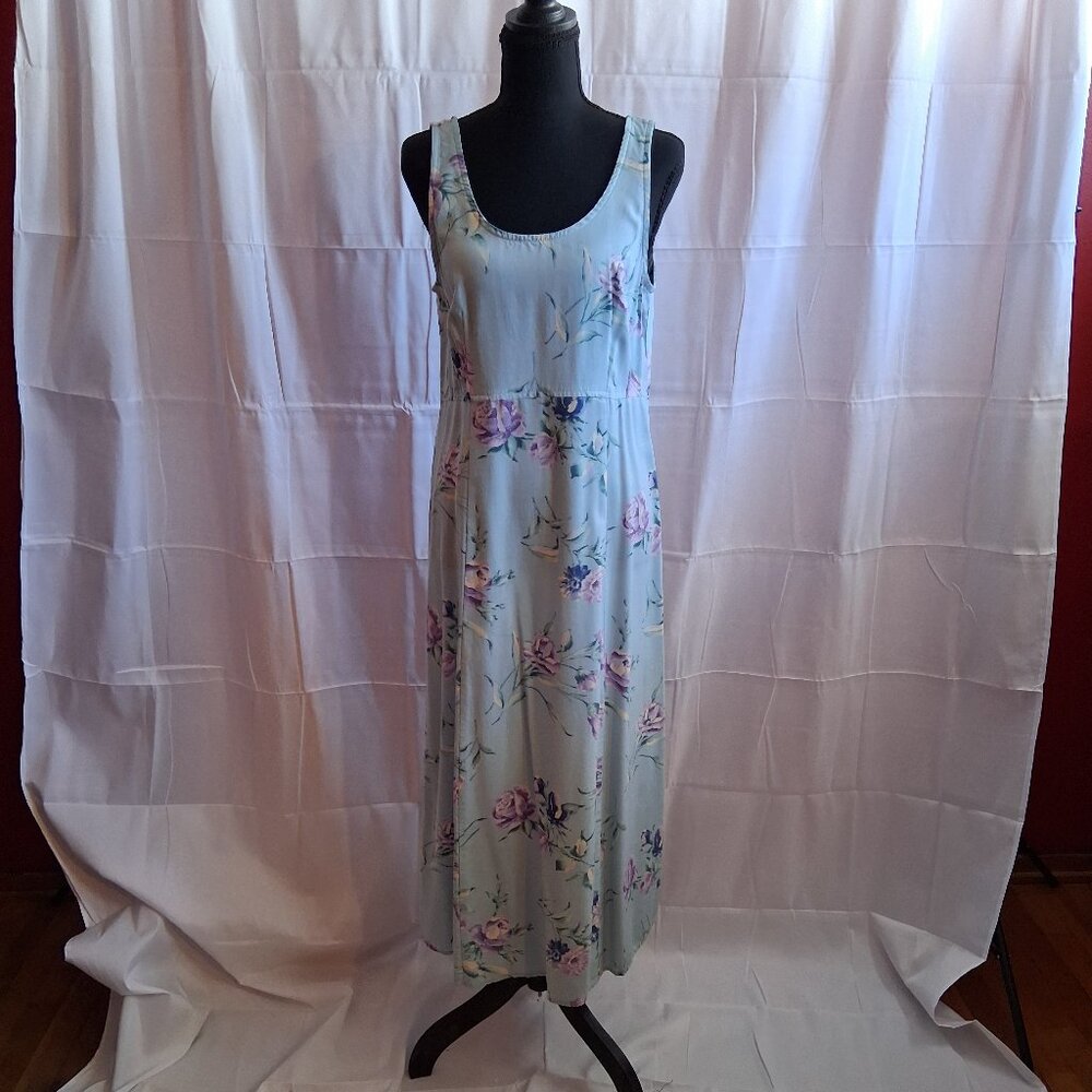 Springtime Rayon Floral Dress